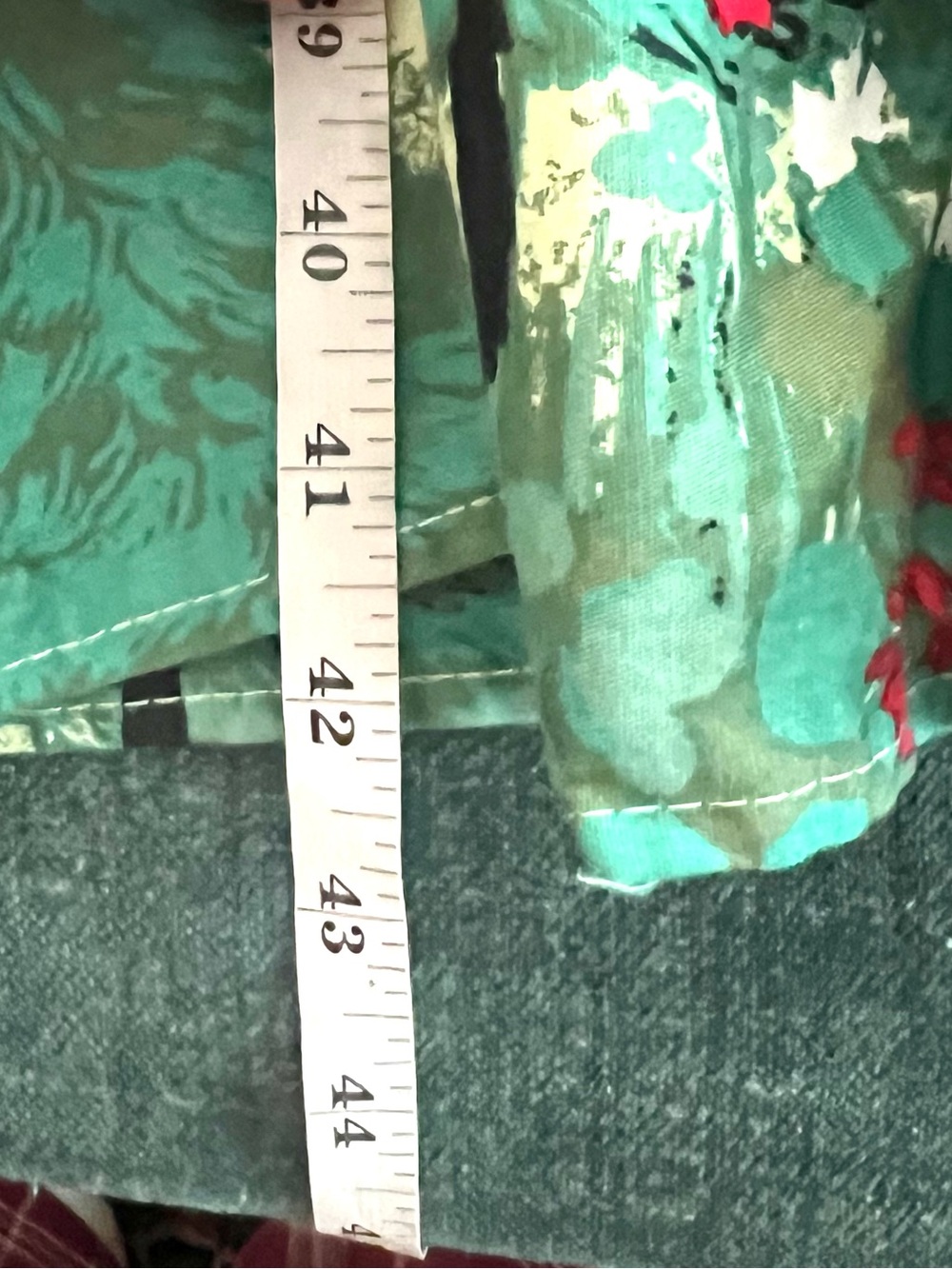 Alpine Village Scenic Border Print Cottagecore Fit & Flare Dress ,EUC, Size M - Picture 10 of 10